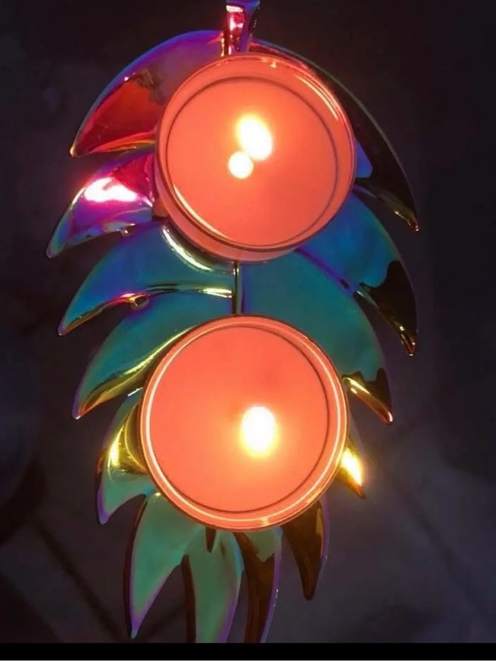 PartyLite beautiful feathered
